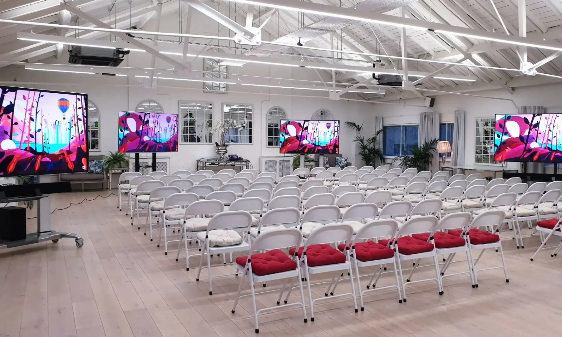 Event Space in a Renovated Paper Factory in Old Street